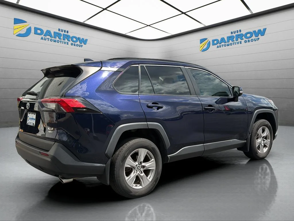 Used 2022 Blue Toyota XLE image 4