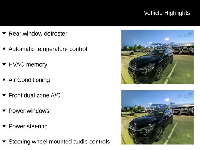 Used 2024 Black Subaru Touring image 14