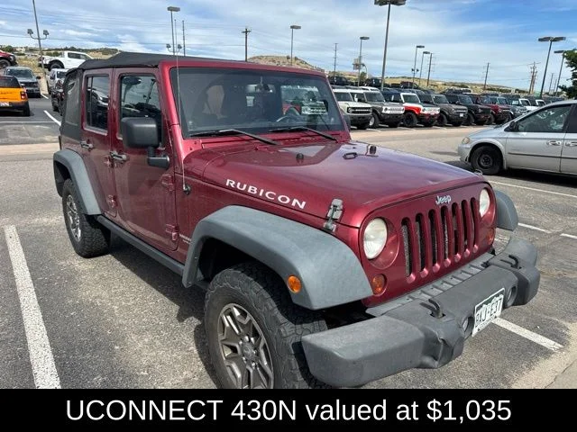 Used 2013 Red Jeep Unlimited Rubicon image 3