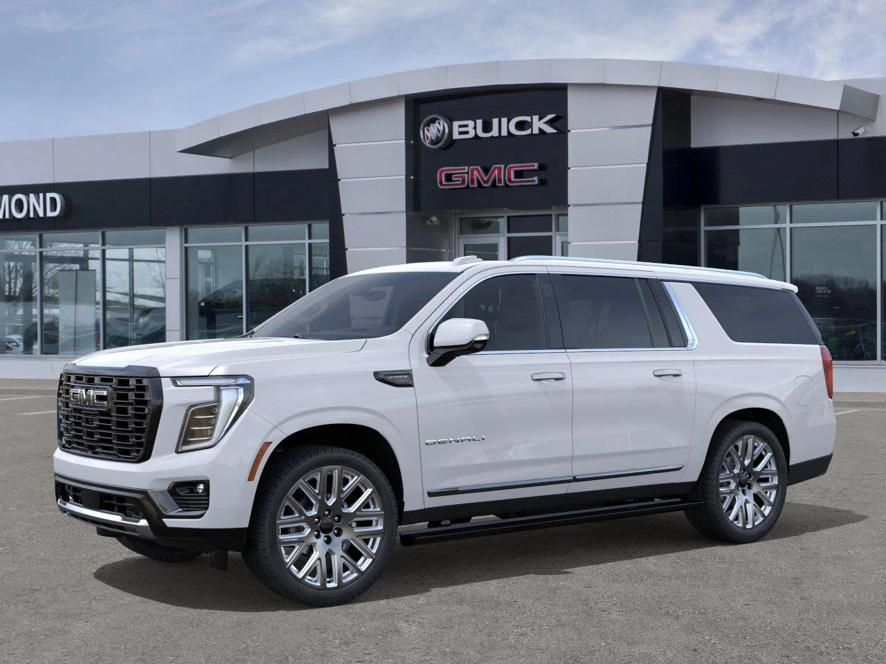New 2027 Glacier White Tricoat GMC Denali Ultimate image 2