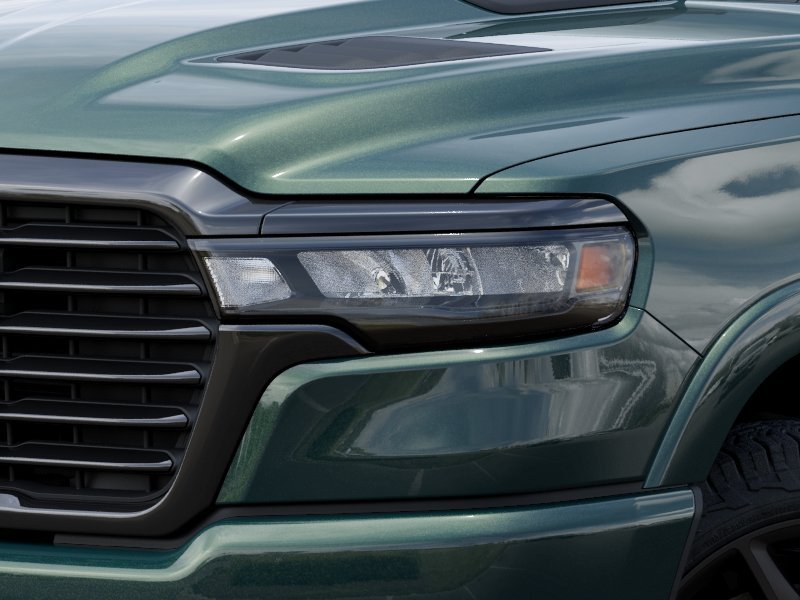 New 2026 Serrano-Green Metallic Exterior Paint RAM Laramie image 37