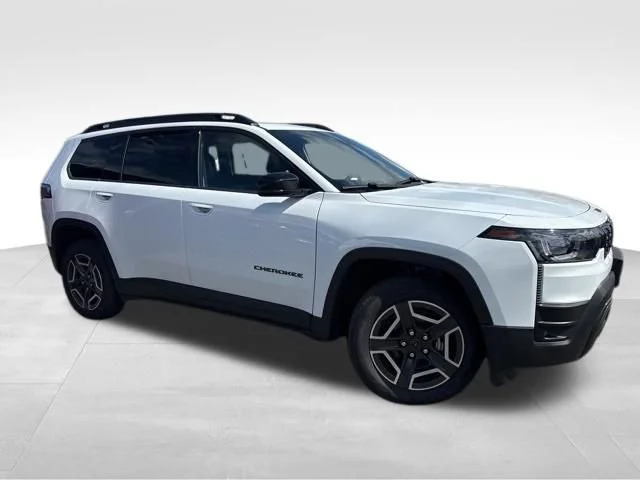 New 2026 Bright White Clearcoat Jeep Limited image 1
