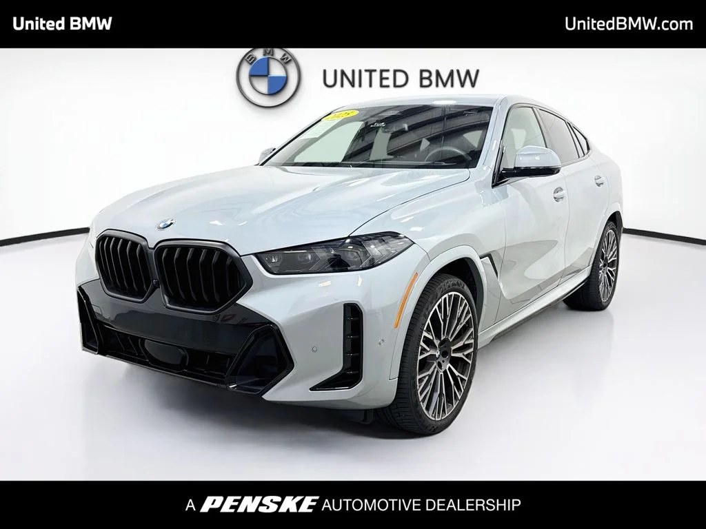 Certified Used 2025 Gray Metallic BMW xDrive40i image 1
