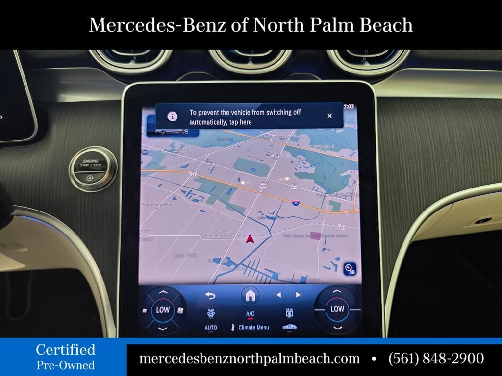Certified Used 2025 Blue Mercedes-Benz C 300 image 23