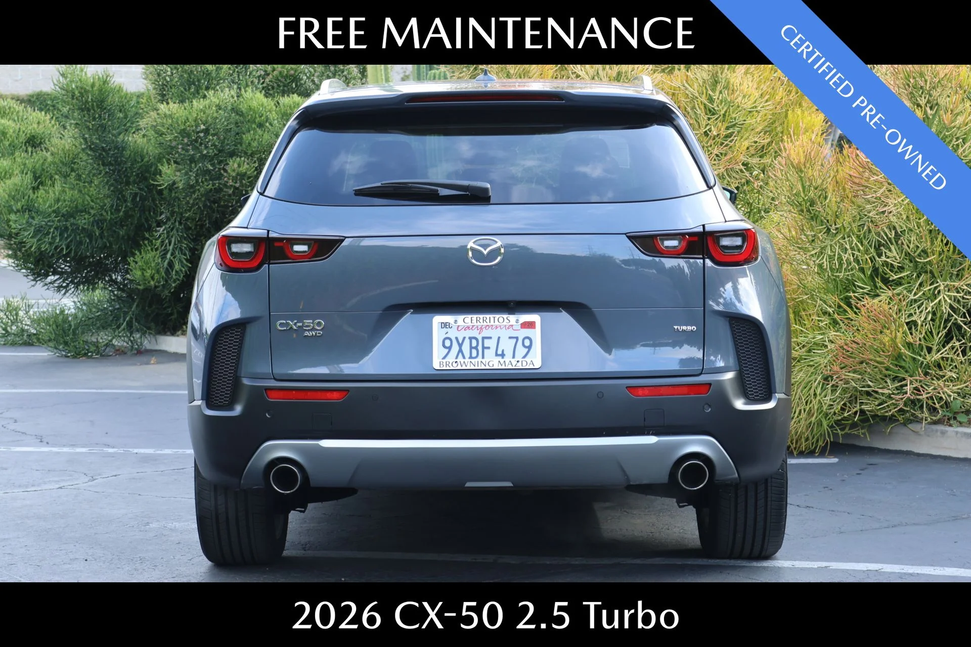 Certified Used 2026 Gray Mazda 2.5 Turbo image 4