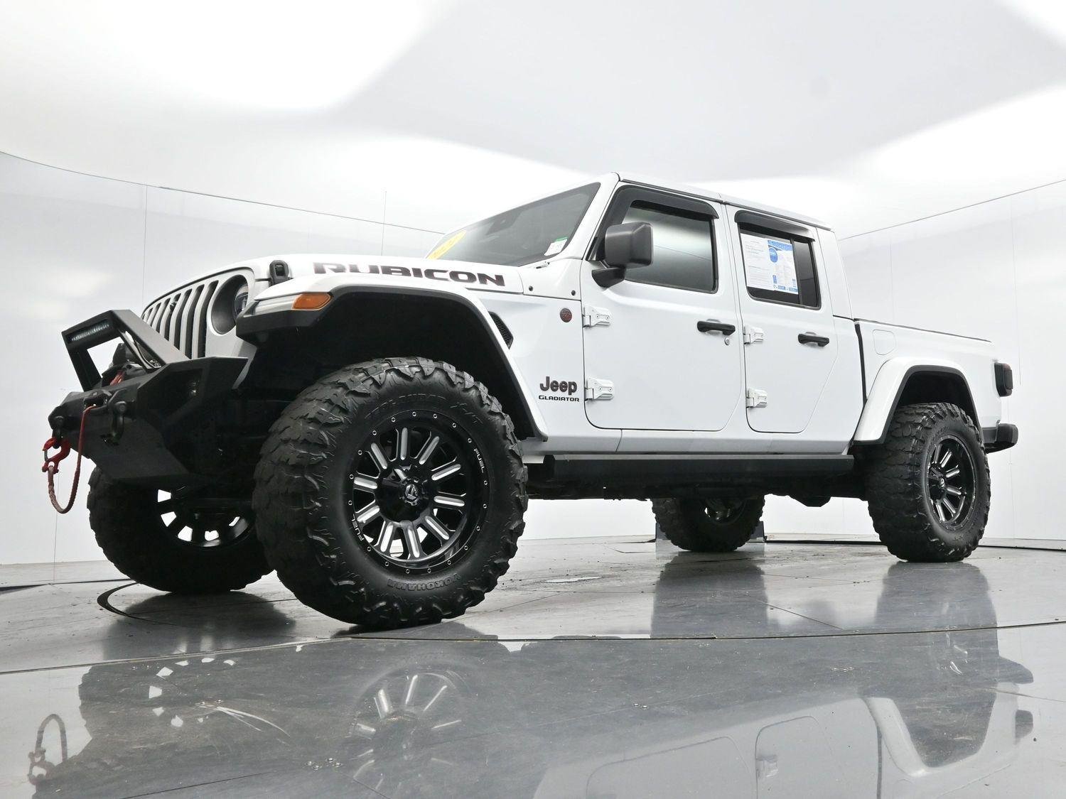 Used 2021 Bright White Clearcoat Jeep Rubicon image 47