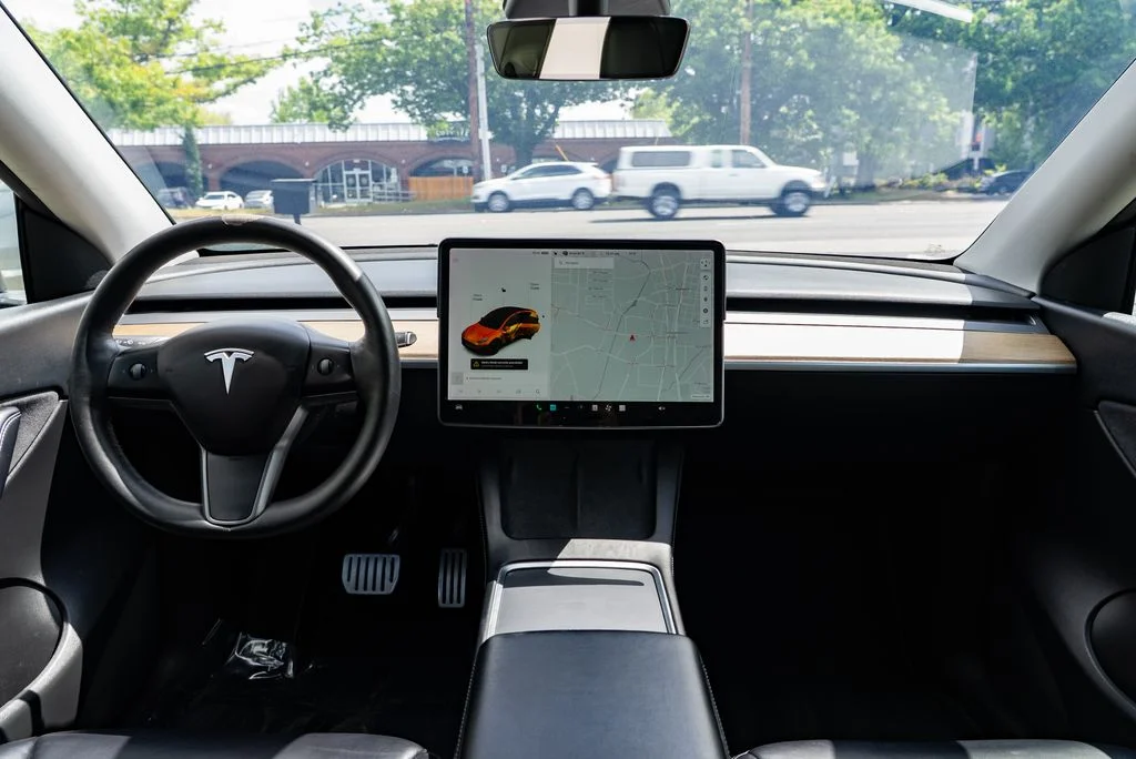 Used 2022 Gray Tesla Performance image 9