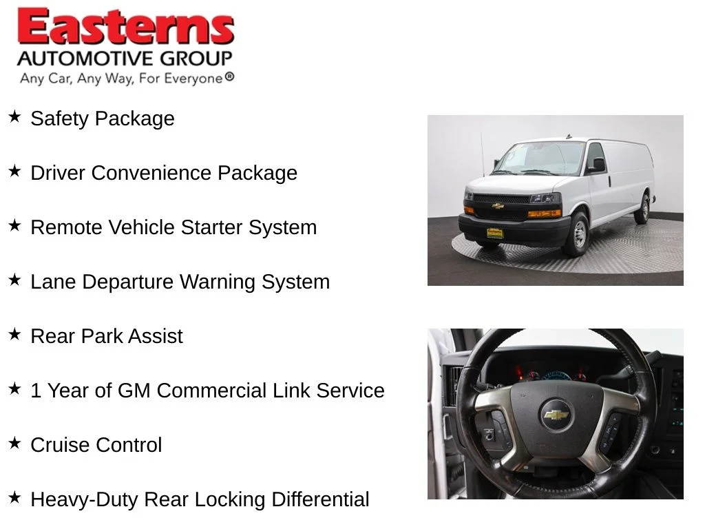 Used 2019 White Chevrolet Work Van image 11