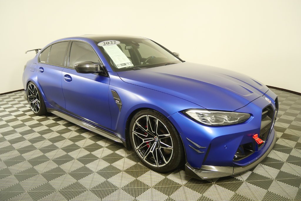 Used 2022 Blue Metallic BMW Base image 3