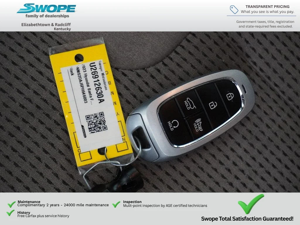 Used 2023 Twilight Black Hyundai SEL image 28