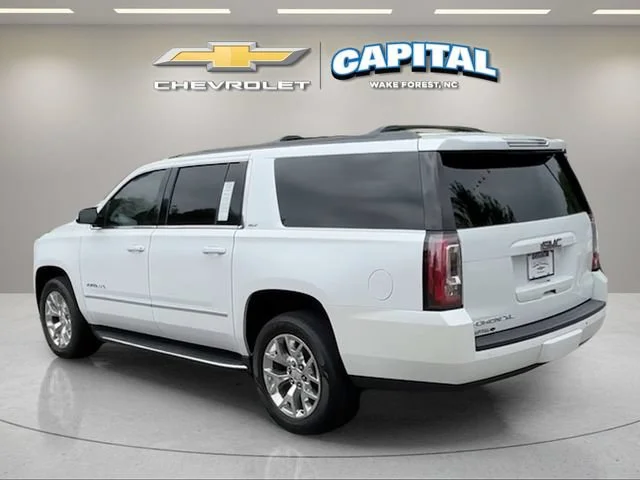 Used 2017 WHITE FROST TRICOAT GMC SLT image 3