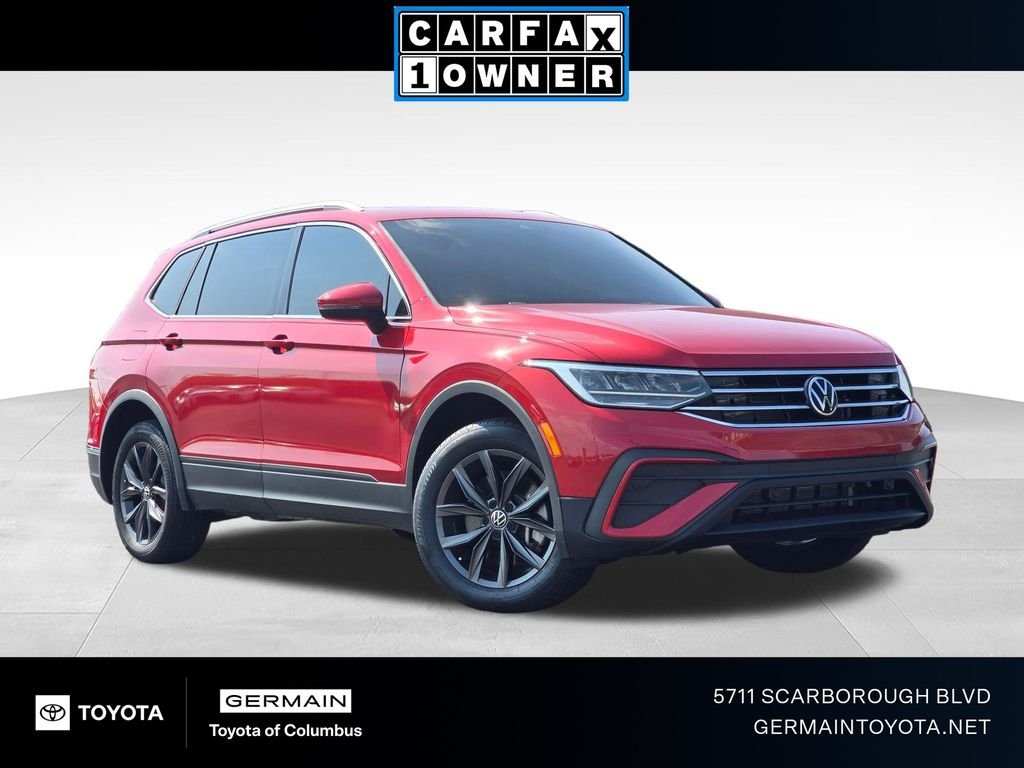Used 2023 Red Volkswagen 2.0T SE image 1