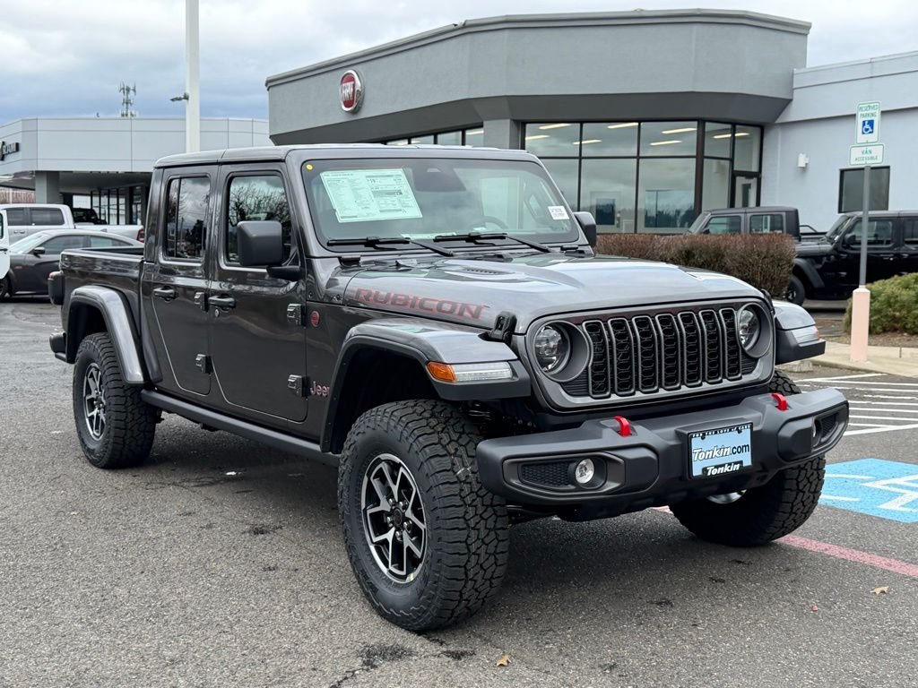 New 2026 Granite Crystal Metallic Clear-Coat Exterior Paint Jeep Rubicon image 2
