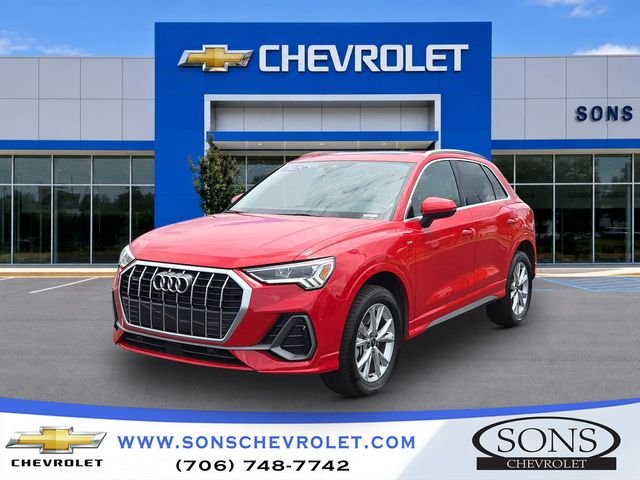 Used 2025 Blue Audi Premium image 1