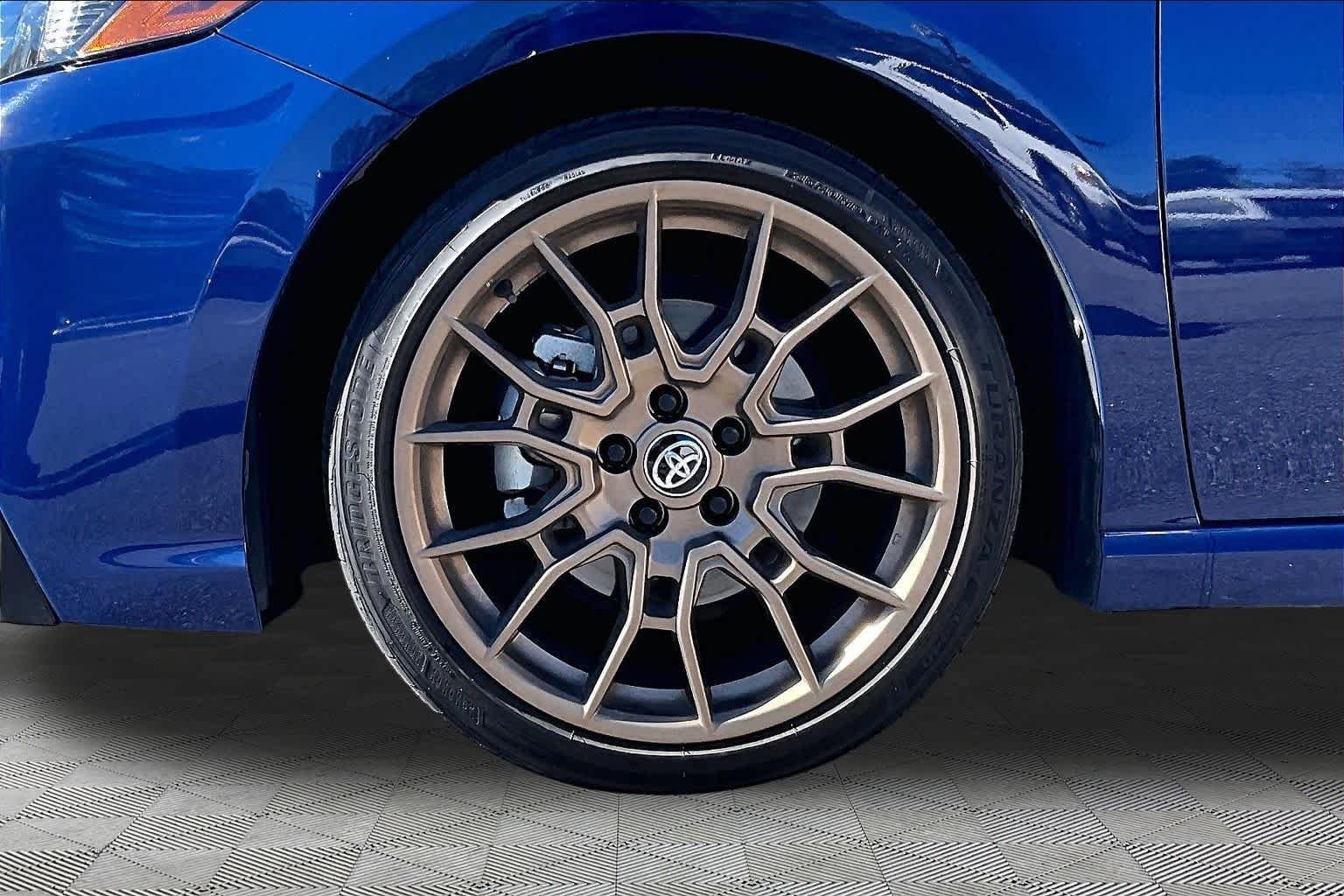 Certified Used 2024 Reservoir Blue Toyota SE Nightshade image 11