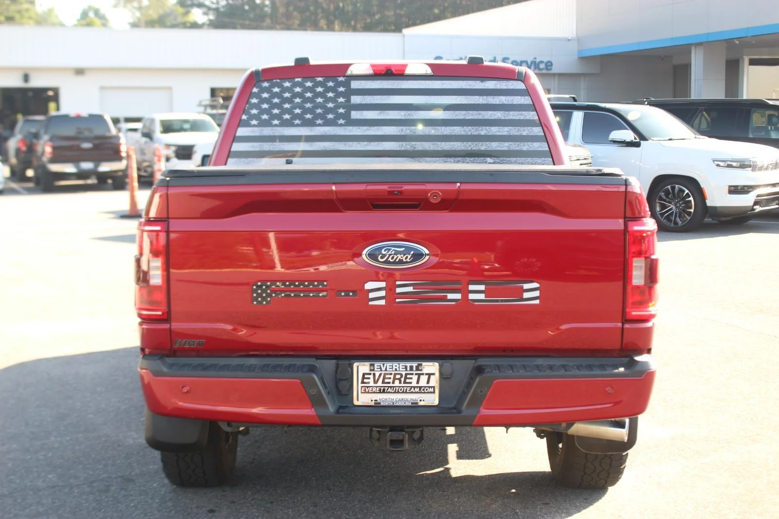 Used 2021 Red Ford XL image 6