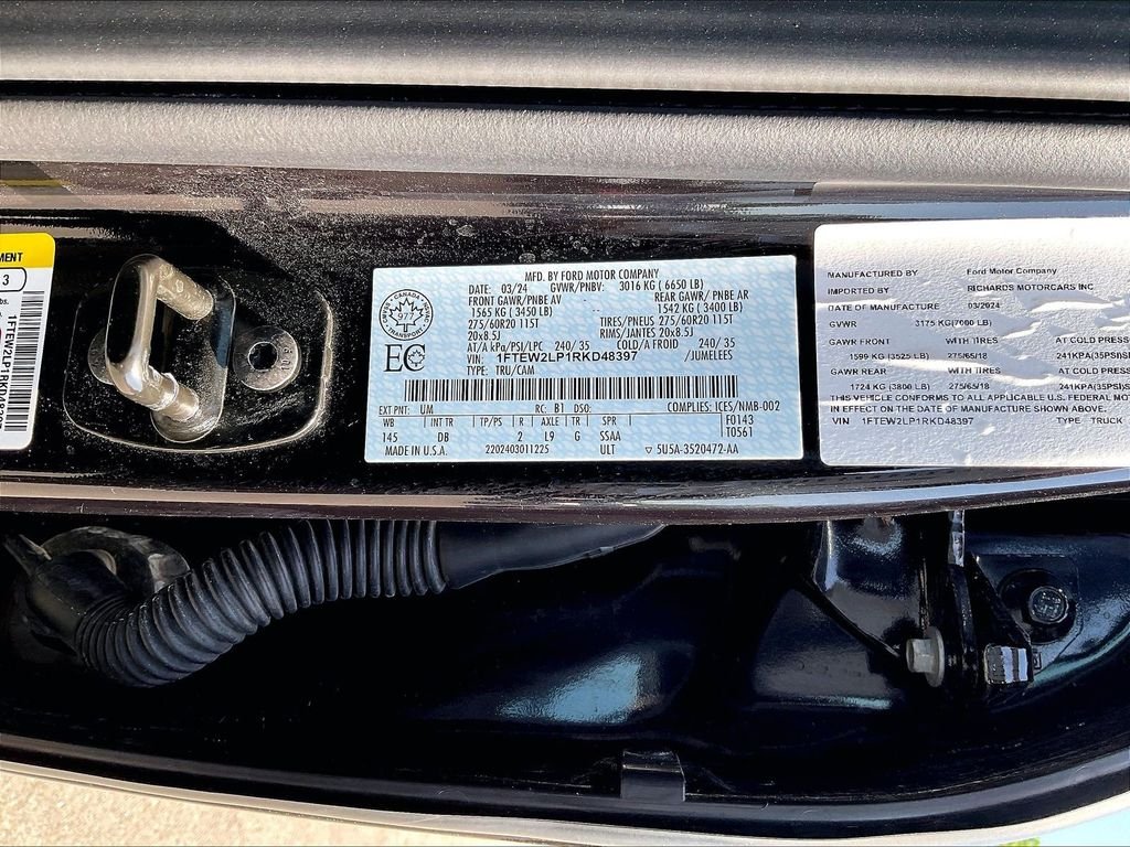 Used 2024 Black Ford STX image 33