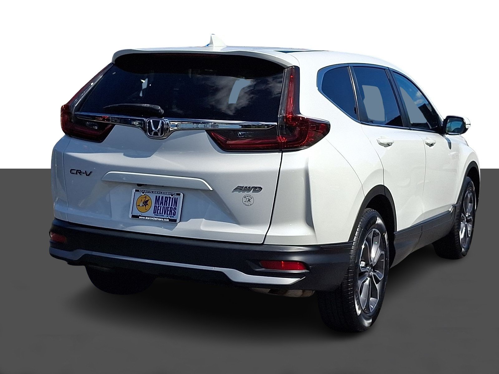 Certified Used 2021 Platinum White Pearl Honda AWD EX-L image 7