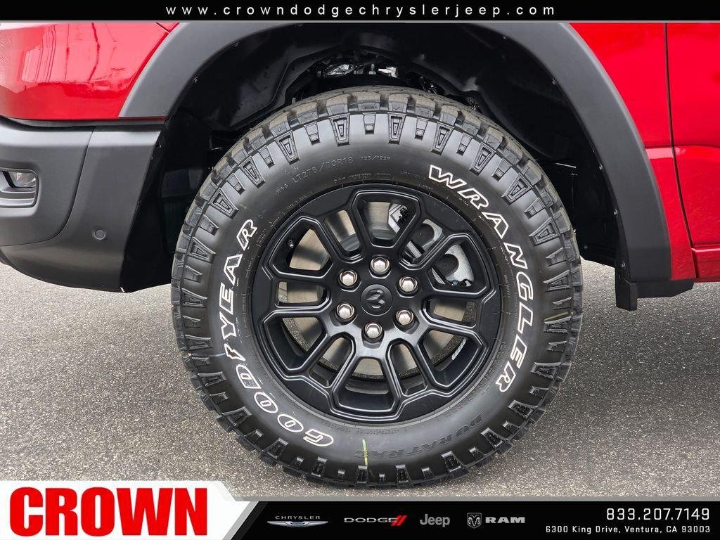 New 2026 Molten Red Pearl-Coat Exterior Paint RAM REBEL image 9