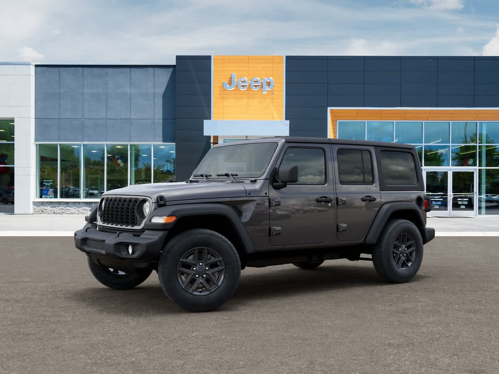 New 2026 Granite Crystal Metallic Clearcoat Jeep Sport image 2