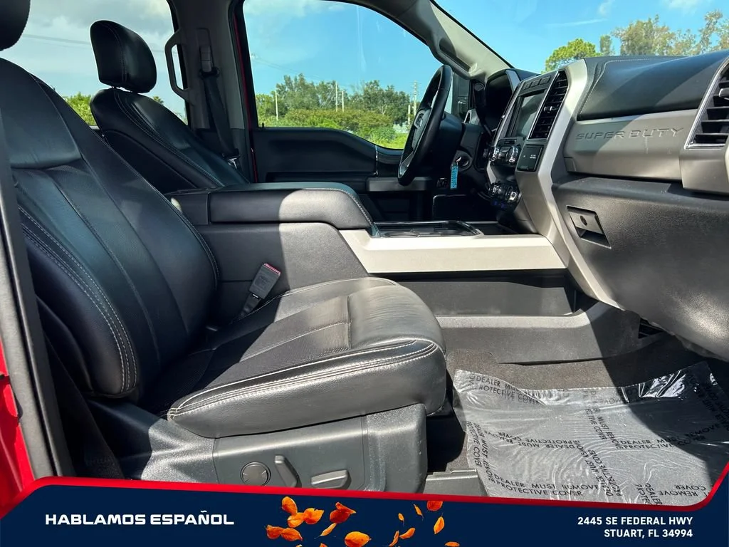 Used 2021 Red Ford LARIAT image 19