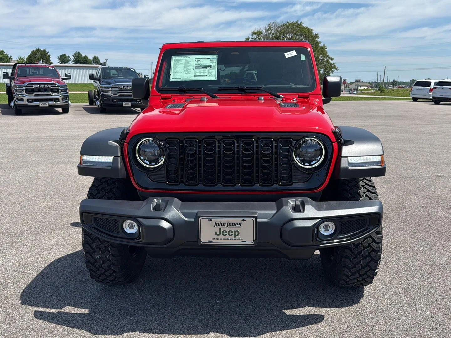 New 2026 Firecracker Red Clearcoat Jeep Willys image 13