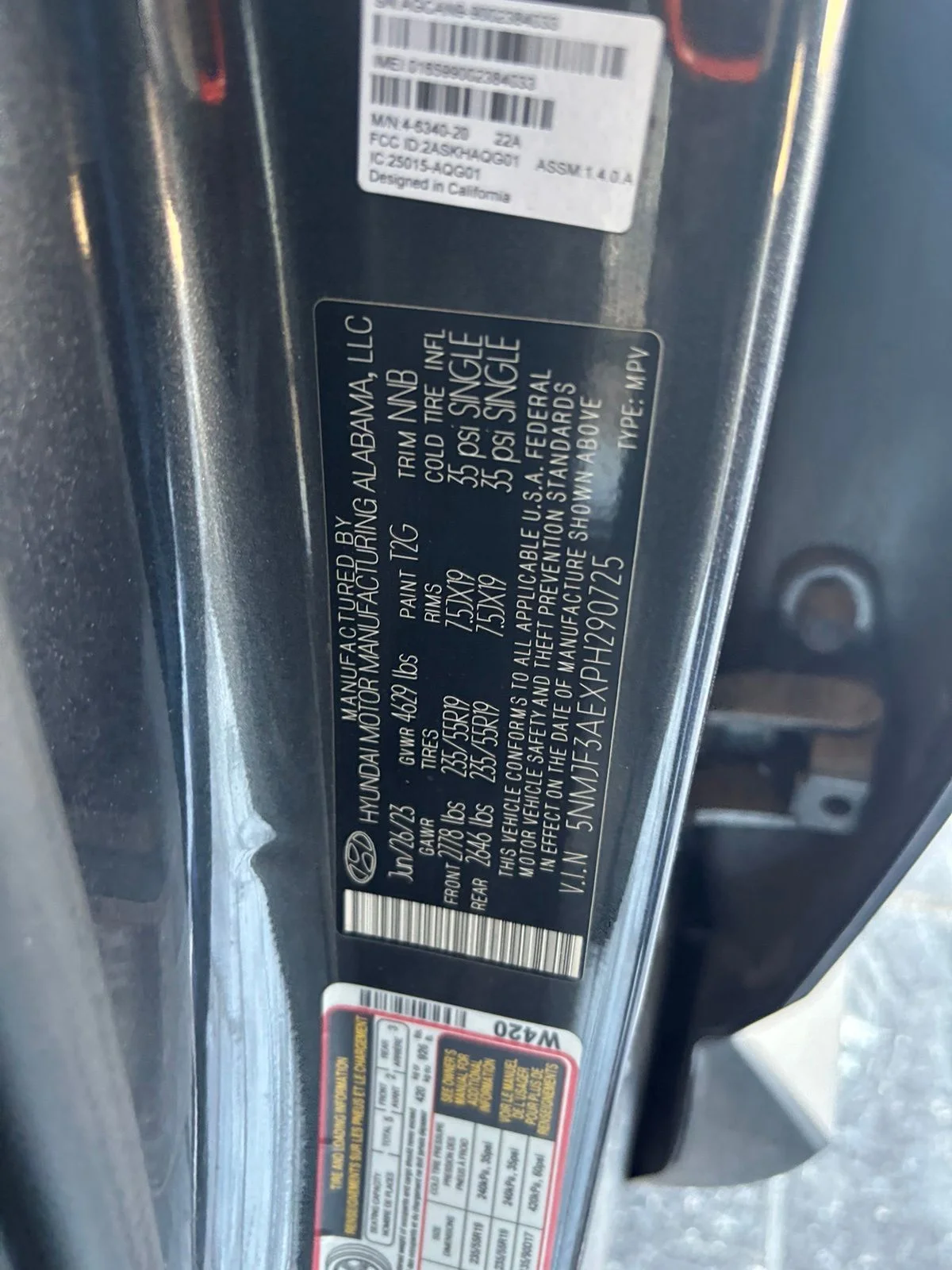 Used 2023 Gray Hyundai SEL image 14