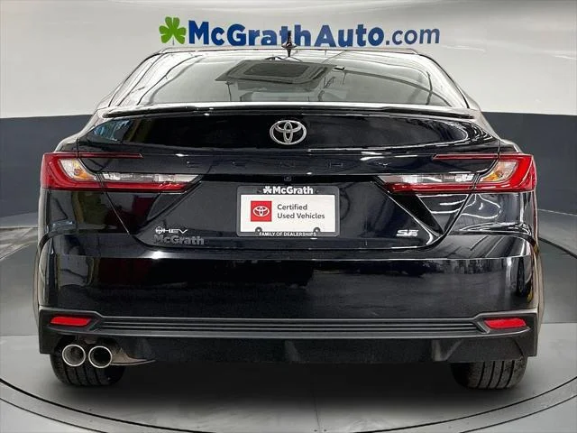 Certified Used 2025 MIDNIGHT BLACK METALLIC Toyota  image 6