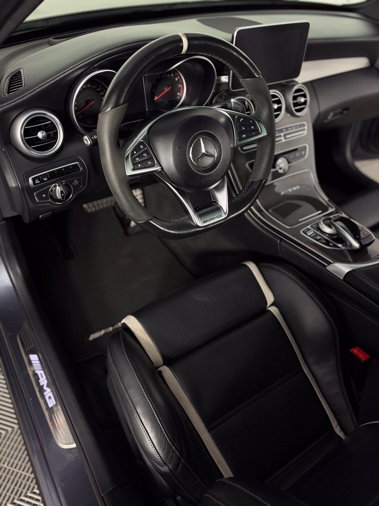 Used 2015 Steel Gray Metallic Mercedes-Benz C 63 S AMG® image 26