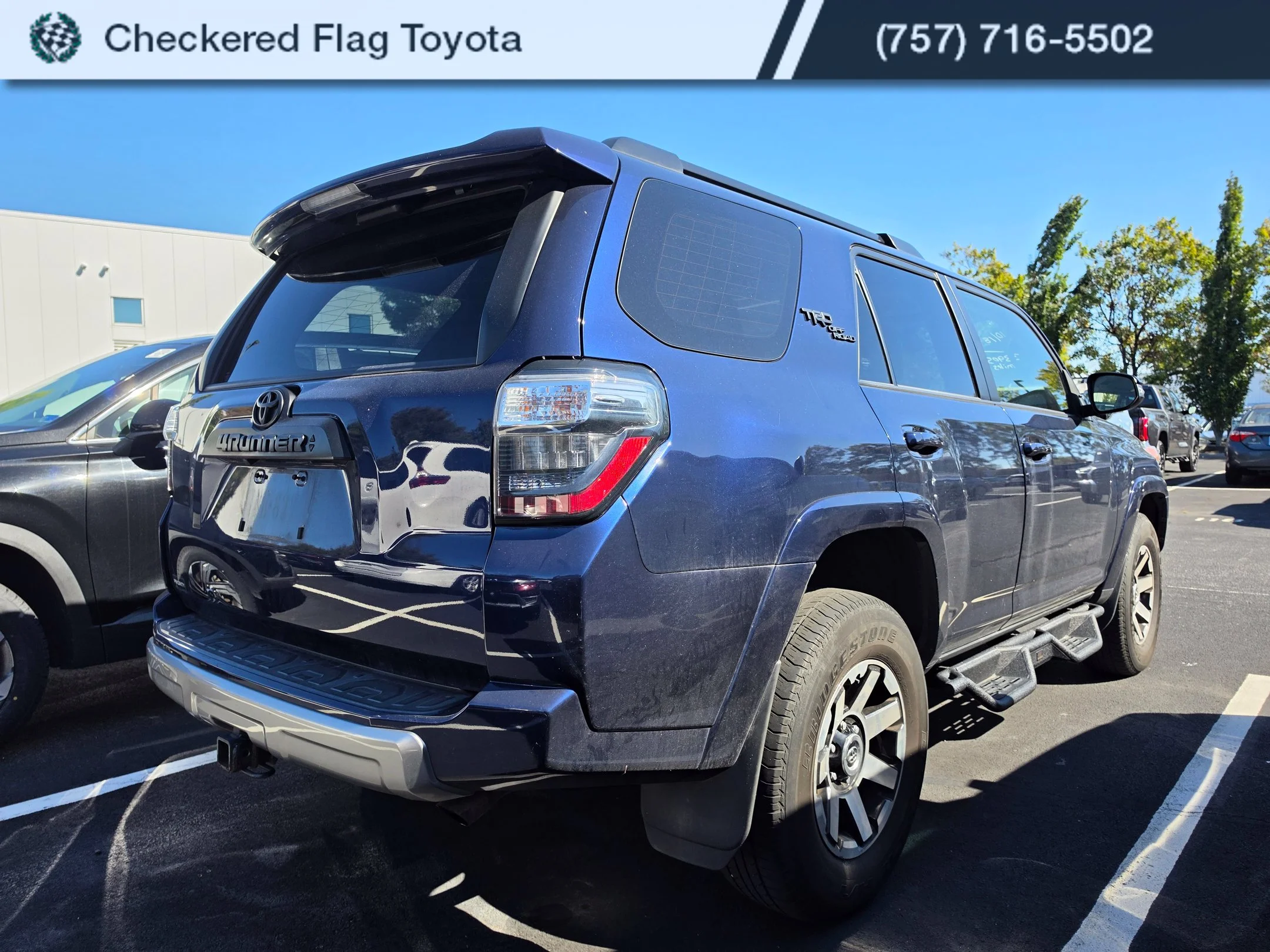 Used 2023 Nautical Blue Metallic Toyota TRD Off-Road Premium image 6