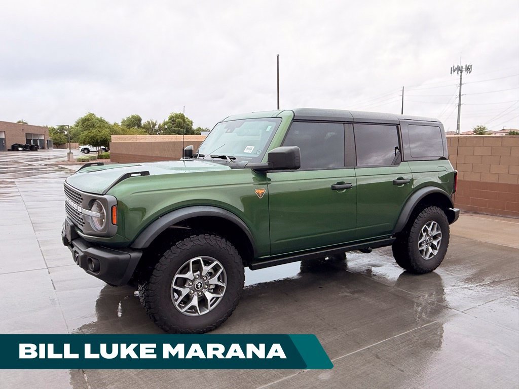 Certified Used 2025 Green Ford Badlands image 1