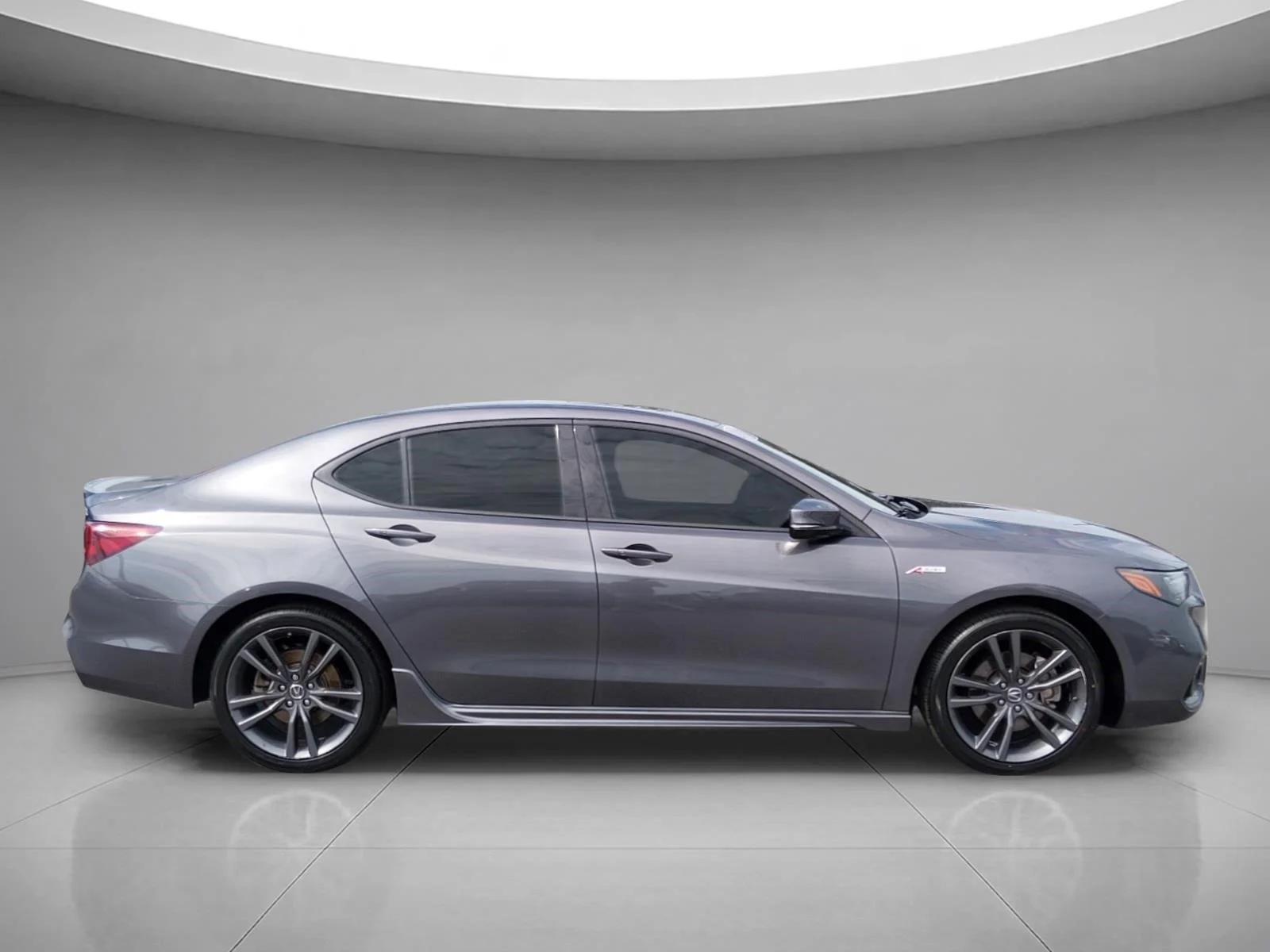 Used 2019 Modern Steel Metallic Acura w/A-Spec Pkg image 6