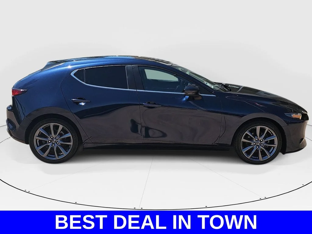Used 2019 Blue Mazda Base MAZDA3 image 2
