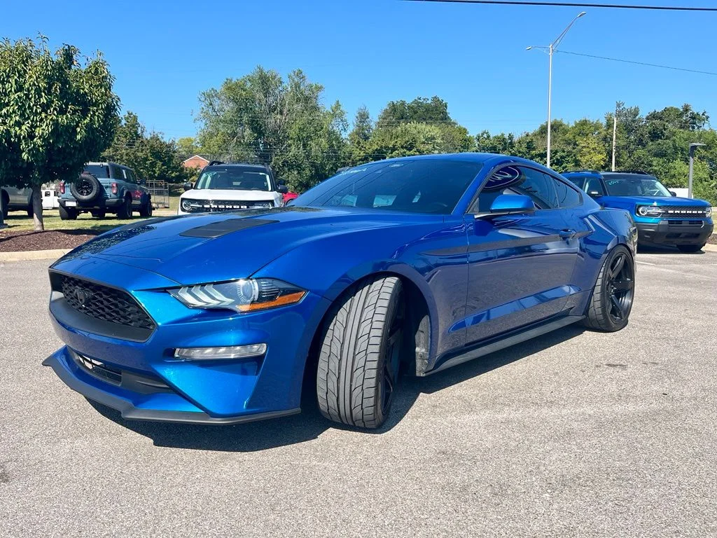 Used 2022 Blue Ford EcoBoost image 3