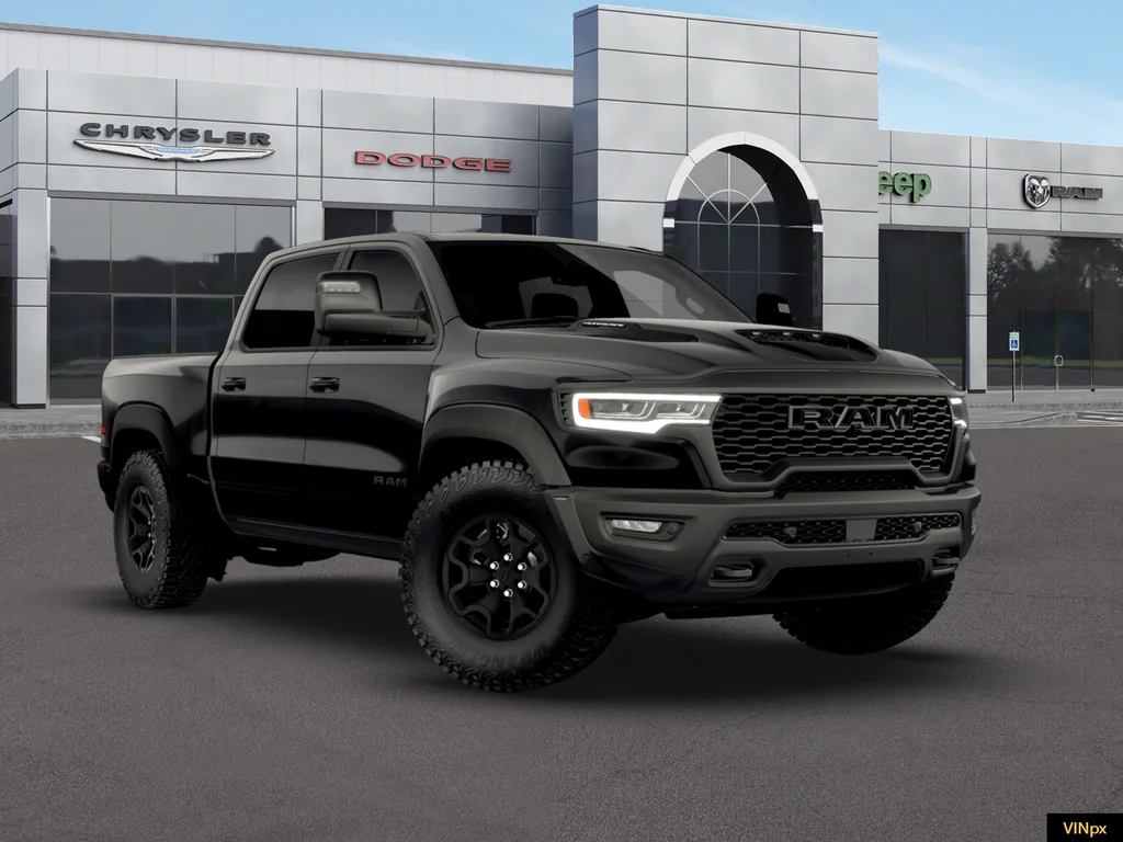 New 2026 Diamond Black Crystal Pearl-Coat Exterior Paint RAM RHO image 10