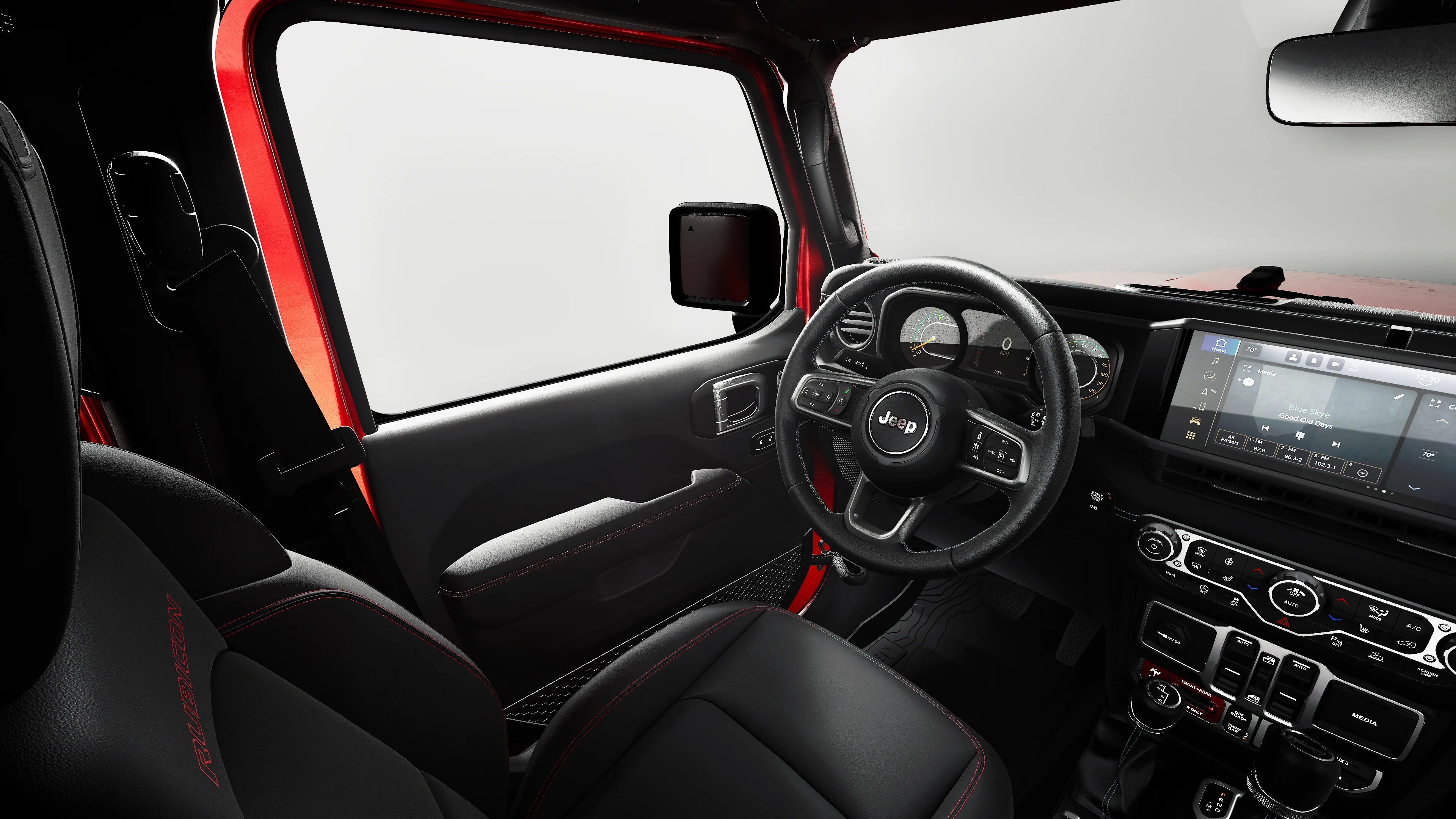 New 2027 Firecracker Red Clear-Coat Paint Jeep Rubicon image 20