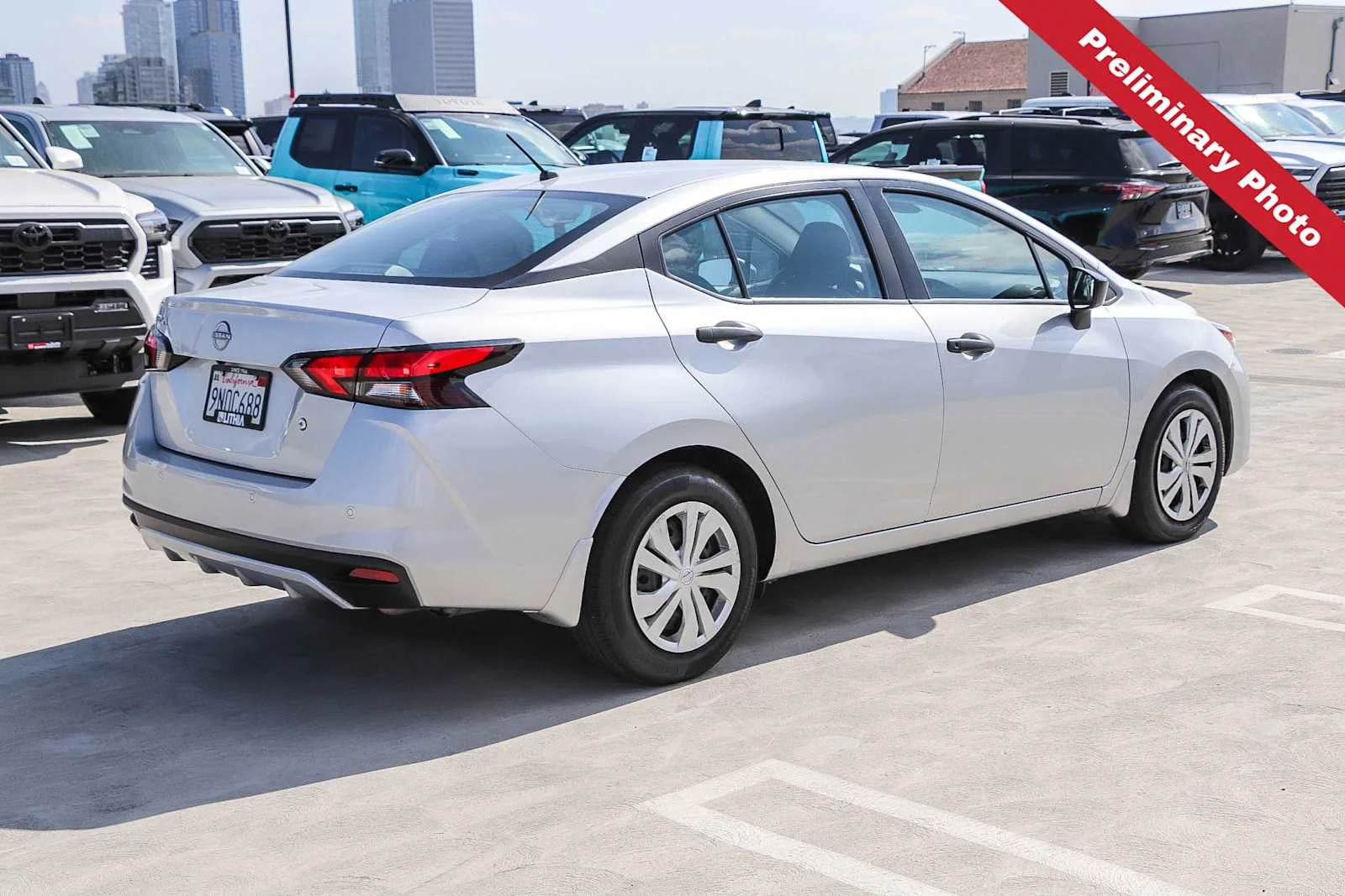 Used 2024 Brilliant Silver Metallic Nissan S image 6