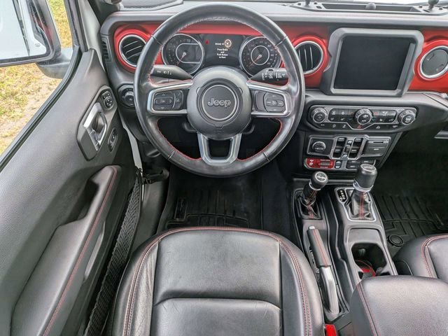 Used 2022 Bright White Cl Jeep Unlimited Rubicon image 14