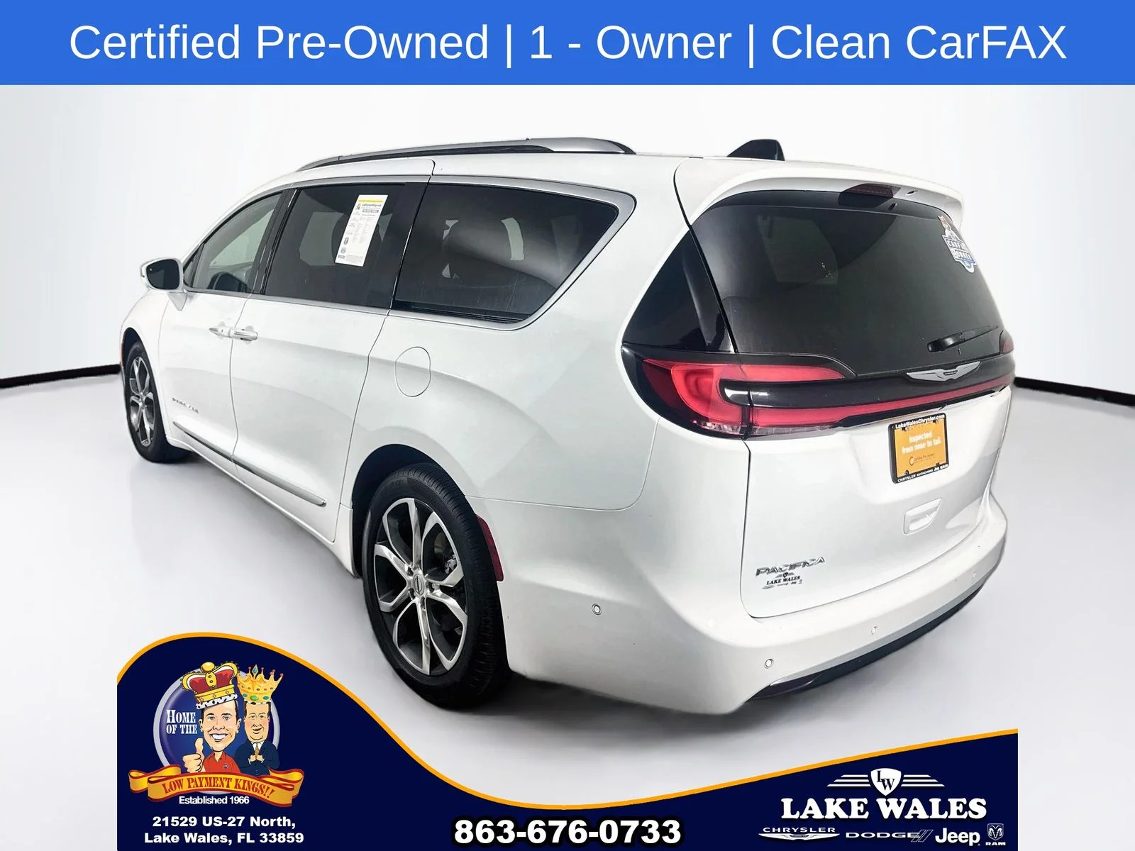 Certified Used 2024 White Chrysler Pinnacle image 5