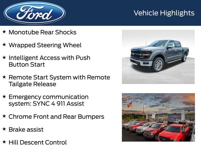 New 2026 Carbonized Gray Metallic Ford XLT image 12