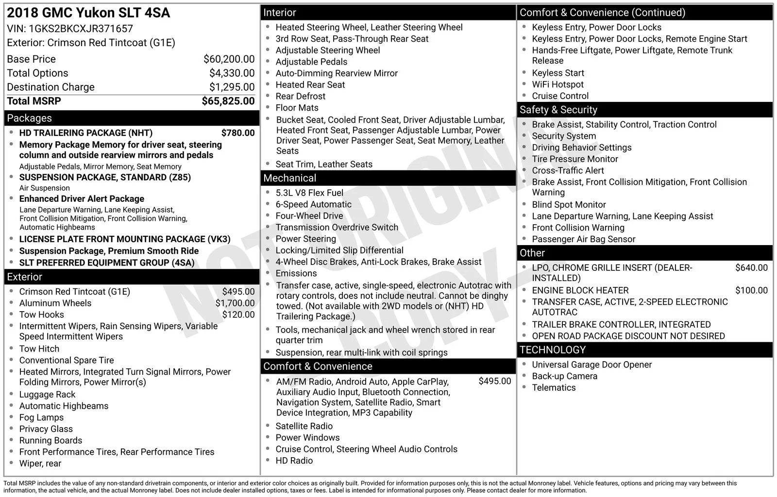 Used 2018 Red GMC SLT image 81