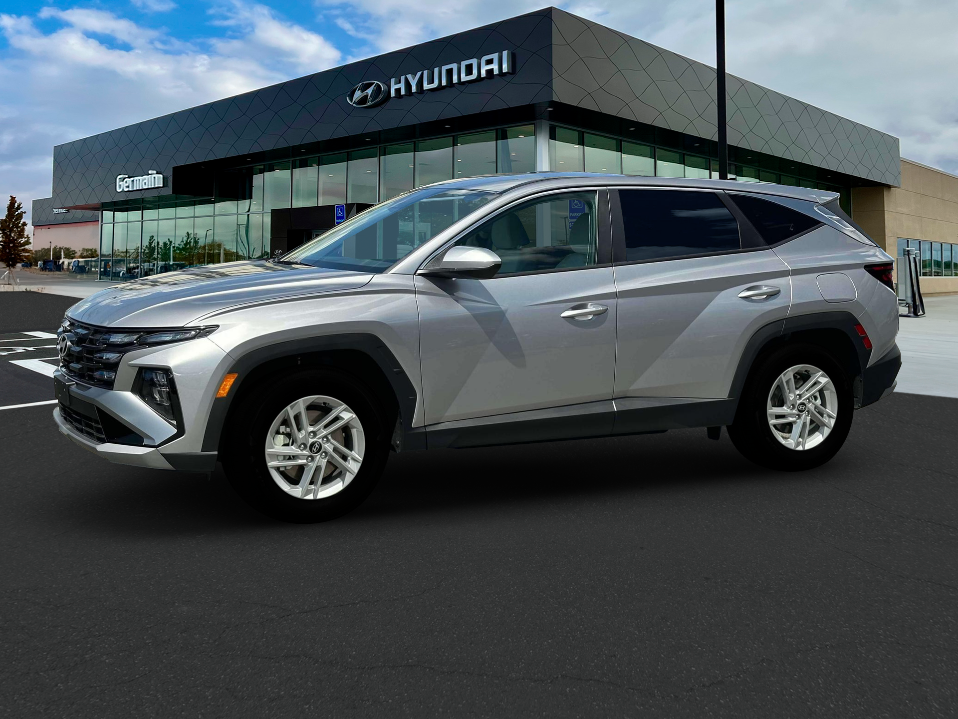 New 2026 Shimmering Silver Hyundai SE AWD image 2