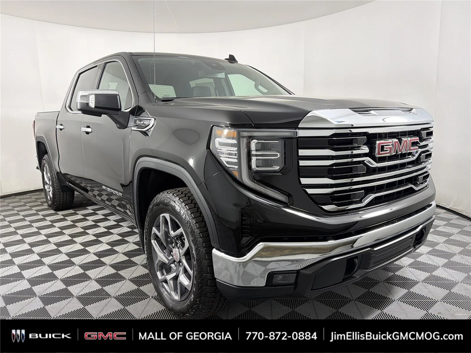 New 2026 Onyx Black GMC SLT image 1
