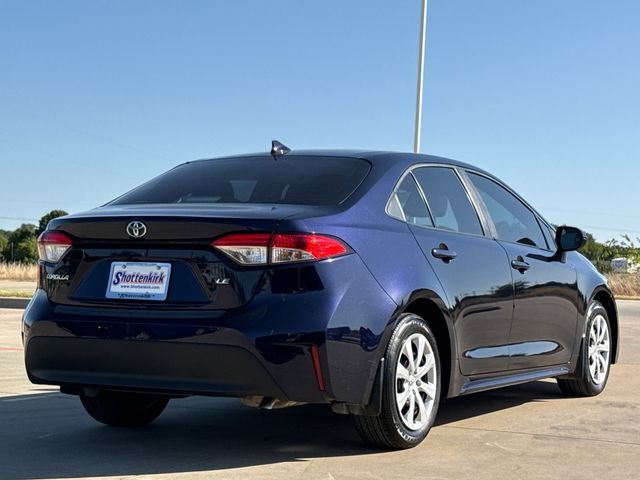 Used 2024 Blue Toyota LE image 8