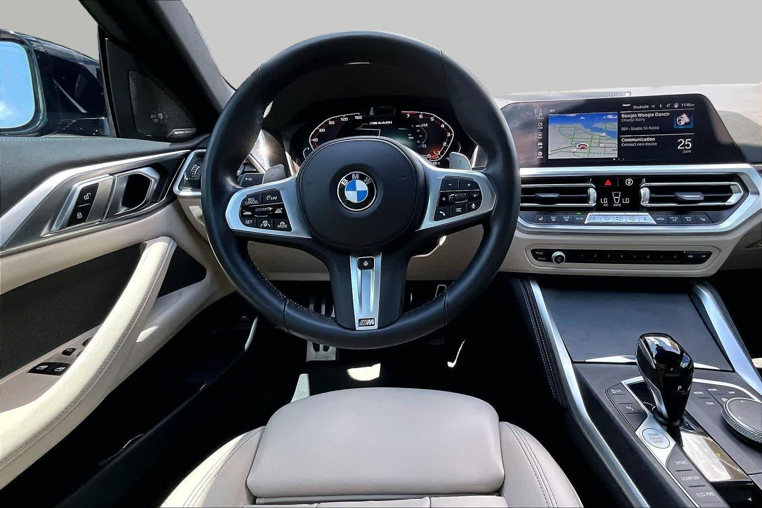 Used 2022 Tanzanite Blue II Metallic BMW M440i xDrive image 6