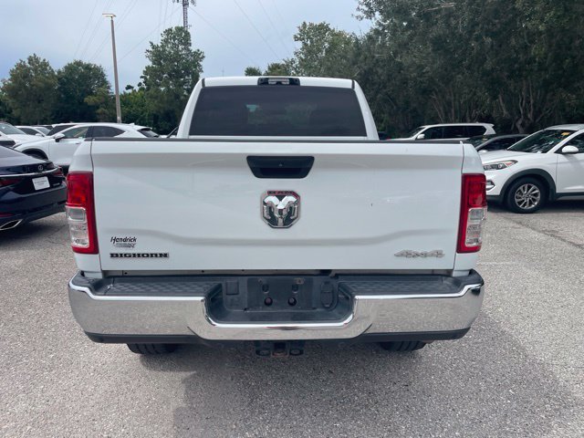 Used 2022 Bright White Clearcoat Ram Big Horn image 3