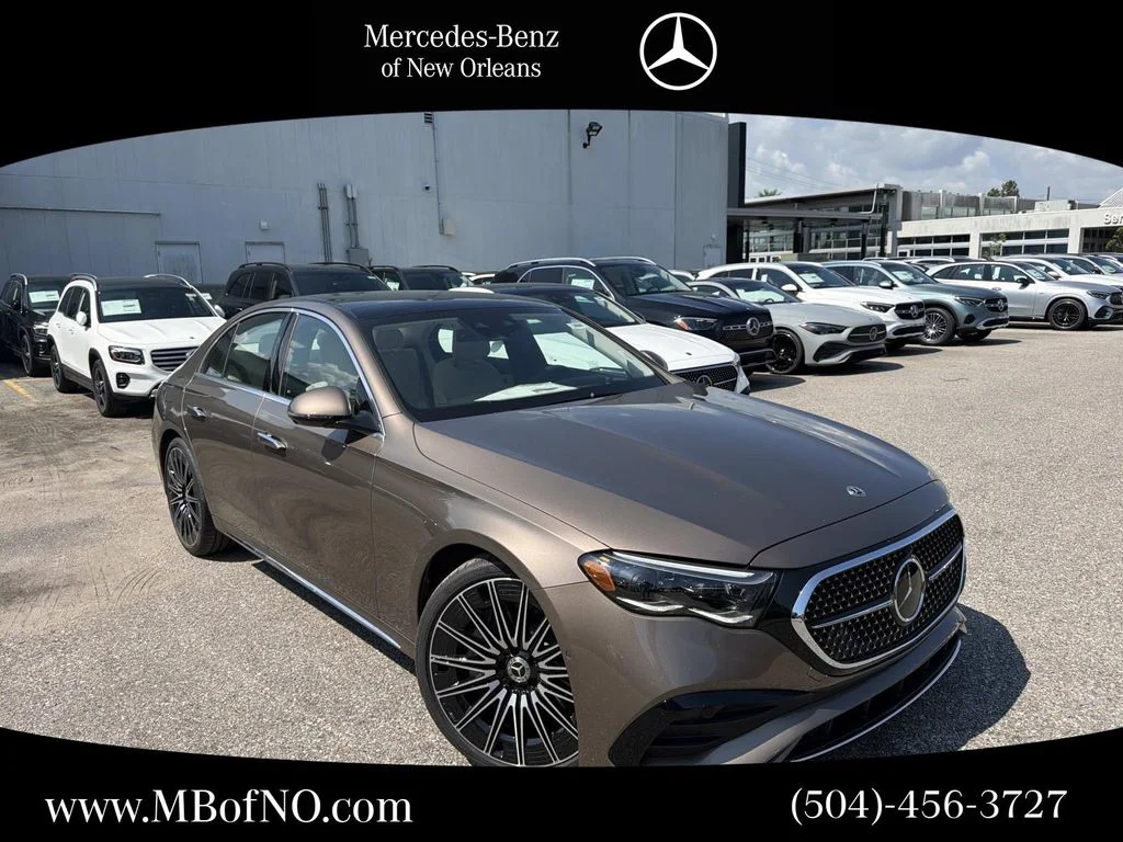 New 2026 Brown Mercedes-Benz E 450 image 1