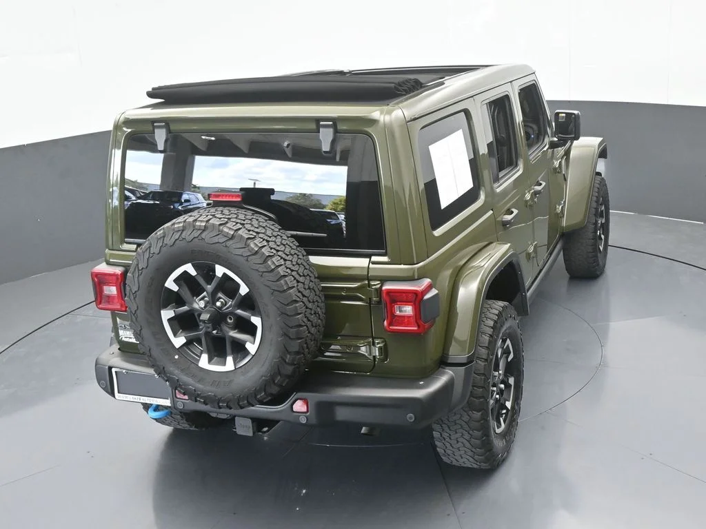 Used 2024 Sarge Green Clearcoat Jeep Rubicon 4xe image 59