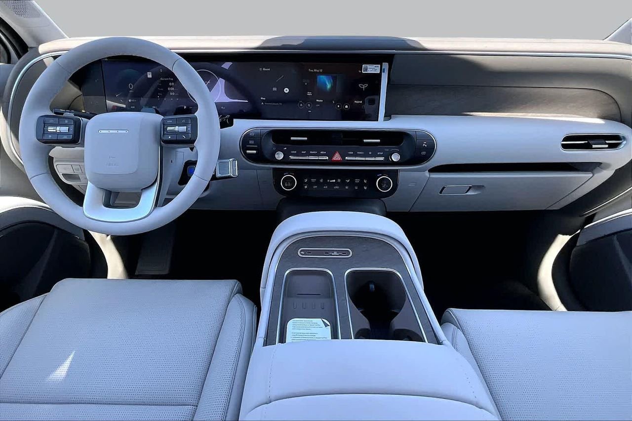 New 2026 Creamy White Pearl Hyundai Blue SEL Premium 7P image 5