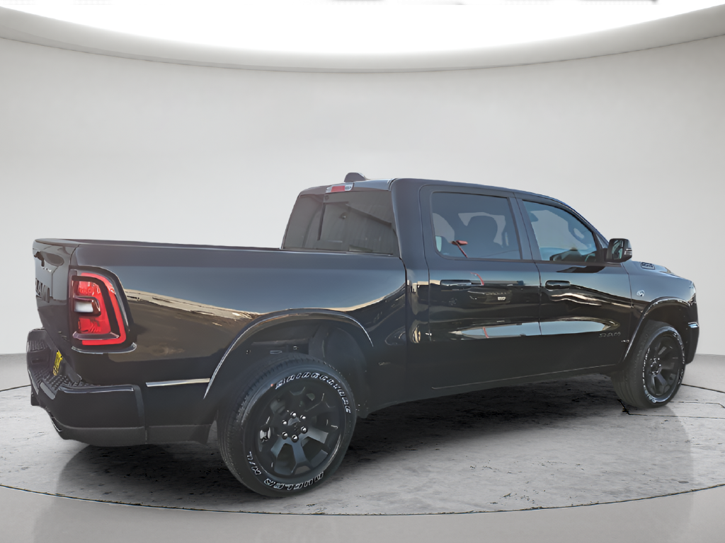 New 2026 Diamond Black Crystal Pearl-Coat Exterior Paint RAM Big Horn/Lone Star image 5